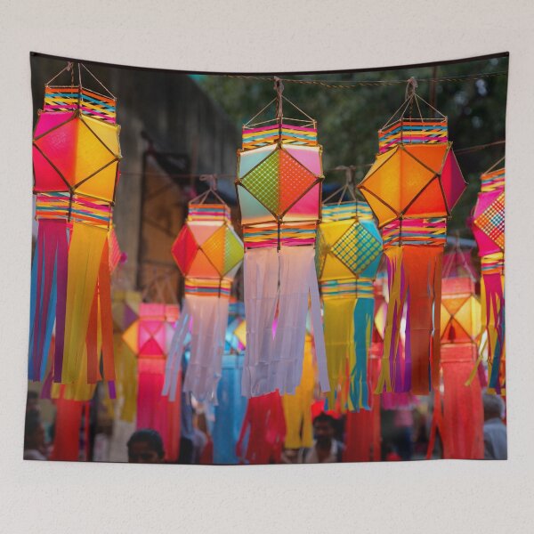 Item preview, Festival of Lights Diwali, modern art, wall art, print, personalised gifts, custom printed gifts designed and sold by CameraDesign.