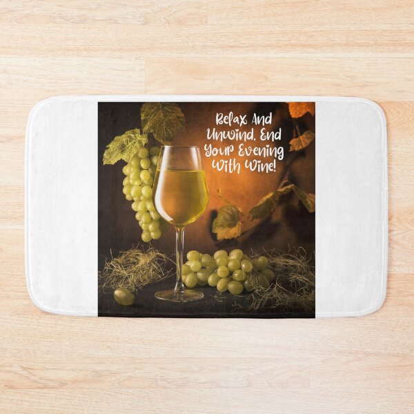 Item preview, Relax and Unwind. End Your Evening with Wine! designed and sold by TidyKitchenInc.