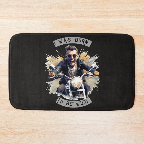 Item preview, I WAS BORN TO BE WILD designed and sold by rocknrollstyles.