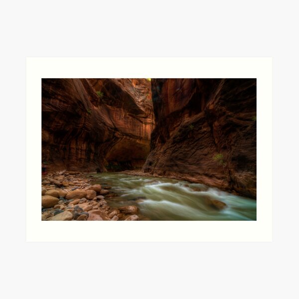 Carving the Narrows Art Print