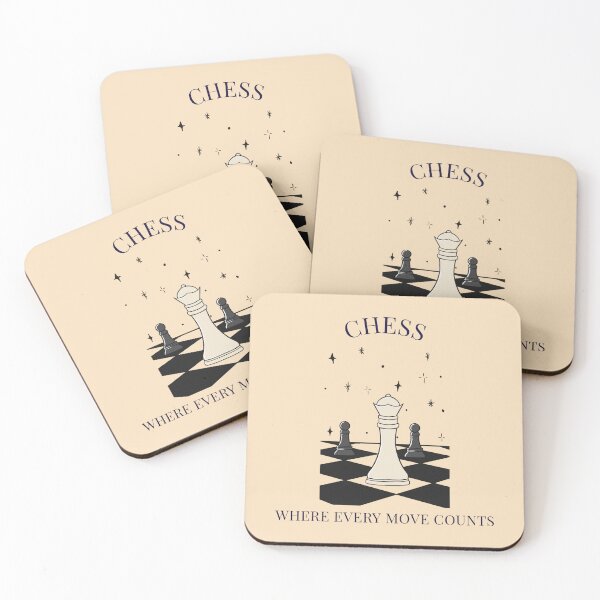 Item preview, Chess Where Every Move Counts Checkmate designed and sold by BartusaDesigns.
