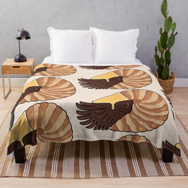 Item preview, Chocolate Croissant Nautilus designed and sold by Spadefish Art.