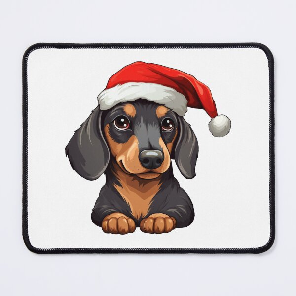 Item preview, Happy Xmas Dachshund  designed and sold by Bjammer.