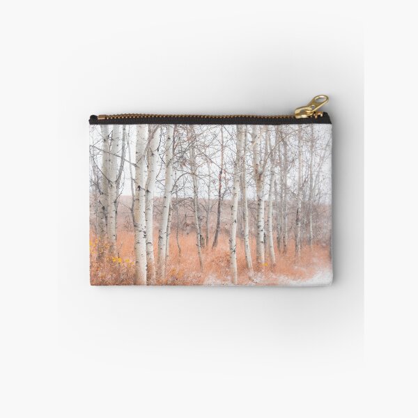 Item preview, Aspen Trees in Falling Snow in Alberta, Canada designed and sold by Amy Mitchell.