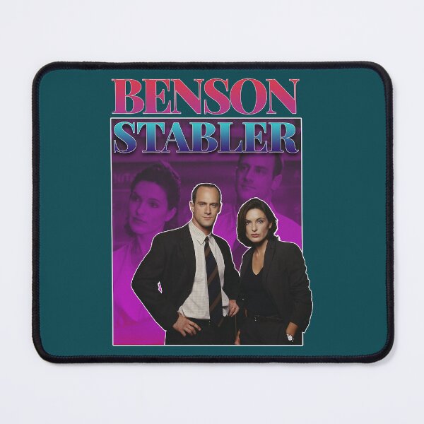 Item preview, Olivia Benson _amp_ Elliot Stabler 90s Inspired Vintage Homage Custom   designed and sold by metronconvuong.