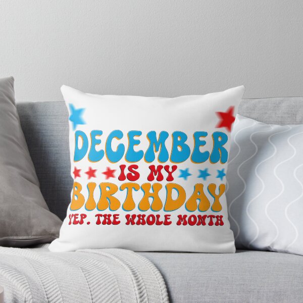 Item preview, December is My Birthday Yep The Whole Month, Funny Birthday Family Bday Quotes Christmas Winter Xmas Queen Good Vibes designed and sold by DjenShop.