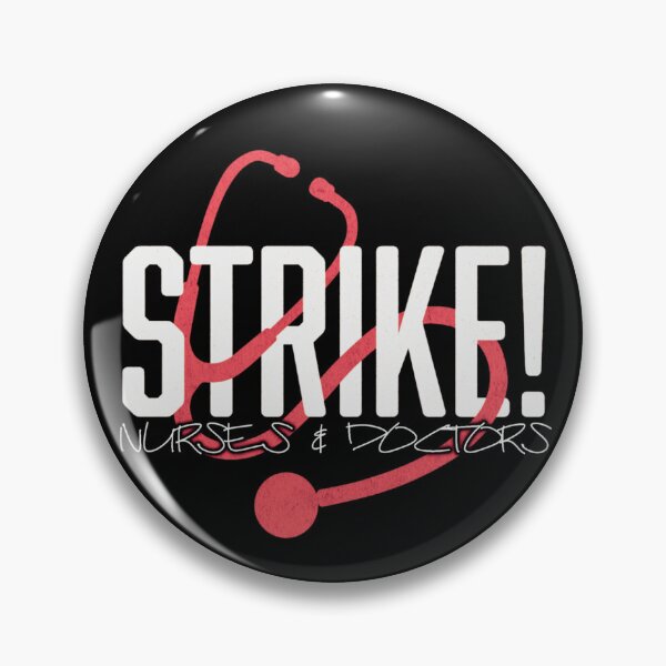 Item preview, Nurses and doctors strike designed and sold by RebelColStore.