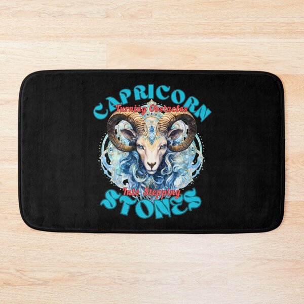 Item preview, Capricorn: Turning Obstacles Into Stepping Stones. capricorn birthday designed and sold by ZodiacWonders.