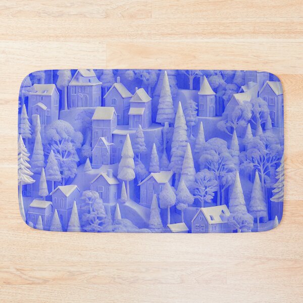 Item preview, A mesmerizing image, tiny houses among the trees/1 designed and sold by My-fake-places.