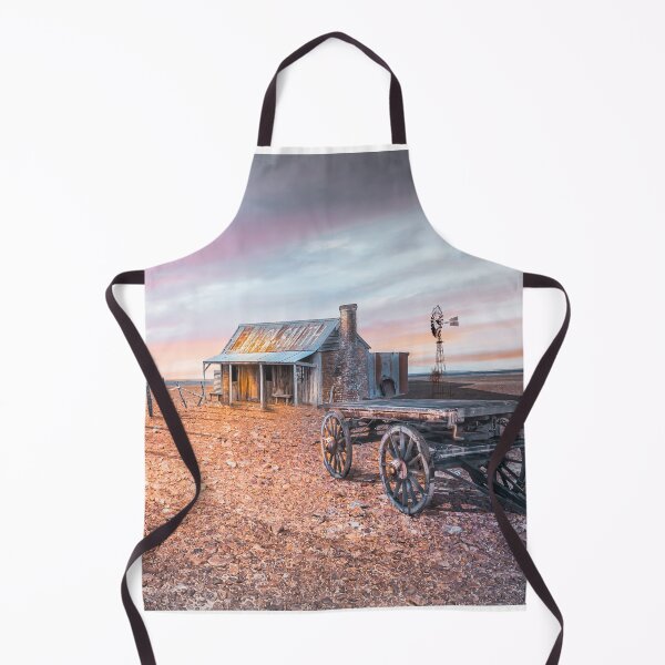 Item preview, old wagon and blacksmith shop designed and sold by RustyTinGallery.