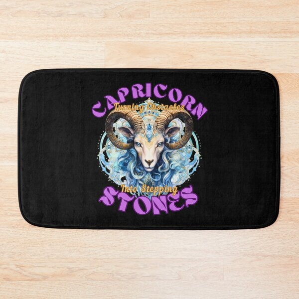Item preview, Capricorn: Turning Obstacles Into Stepping Stones. capricorn girl designed and sold by ZodiacWonders.