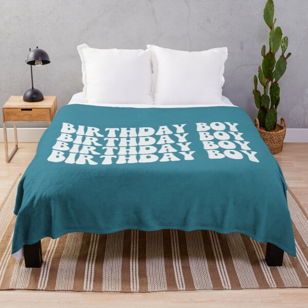 Item preview, Birthday Boy Groovy Retro Birthday Font designed and sold by ArtMeetsPizza.