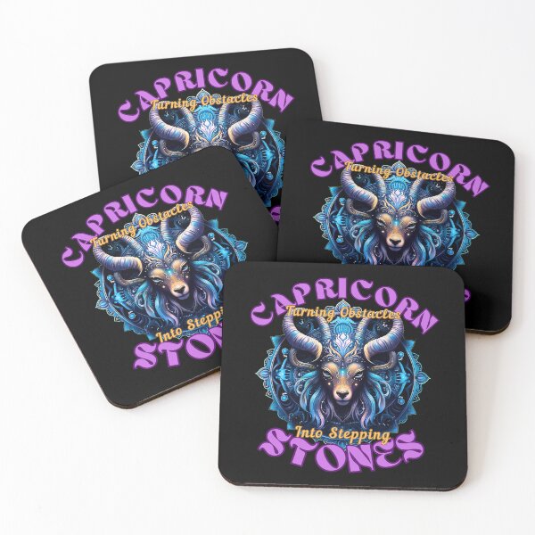 Item preview, Capricorn: Turning Obstacles Into Stepping Stones. capricorn goddess designed and sold by ZodiacWonders.
