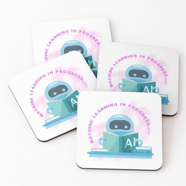 Item preview, AI Machine Learning in progress robot reading robot Ai designed and sold by JayCreativeNook.