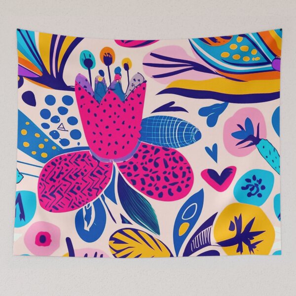 Item preview, Floral pattern designed and sold by Timegraf.
