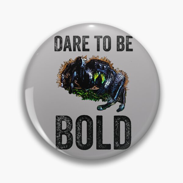Item preview, Male Bold Jumping Spider Dare To Be Bold designed and sold by Zurickdesigns.