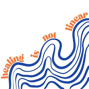 Artwork thumbnail, Healing Is Not Linear Squiggles by lulifilu