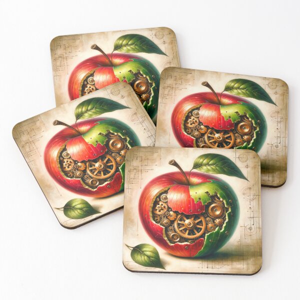 Item preview, Steampunk Apple designed and sold by NovosArt.