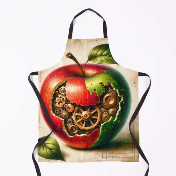 Item preview, Steampunk Apple designed and sold by NovosArt.