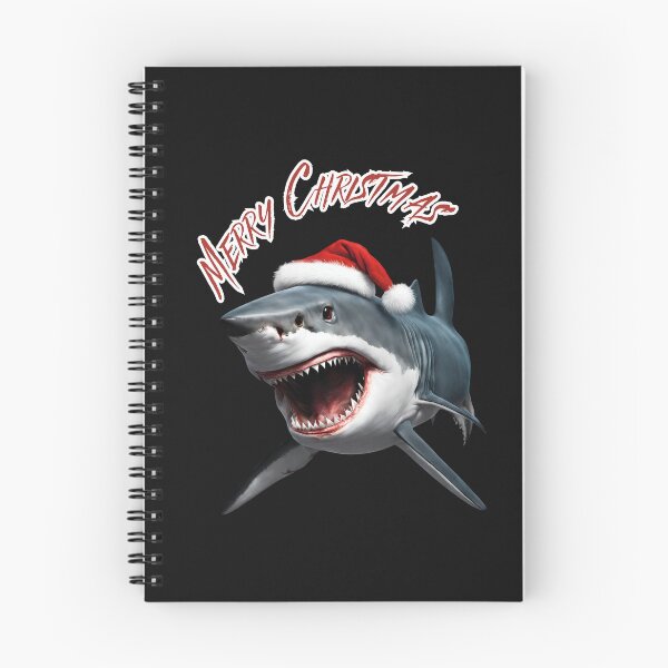 Item preview, Merry Christmas Scary Santa Shark- SaltLife designed and sold by DarlingsTees.