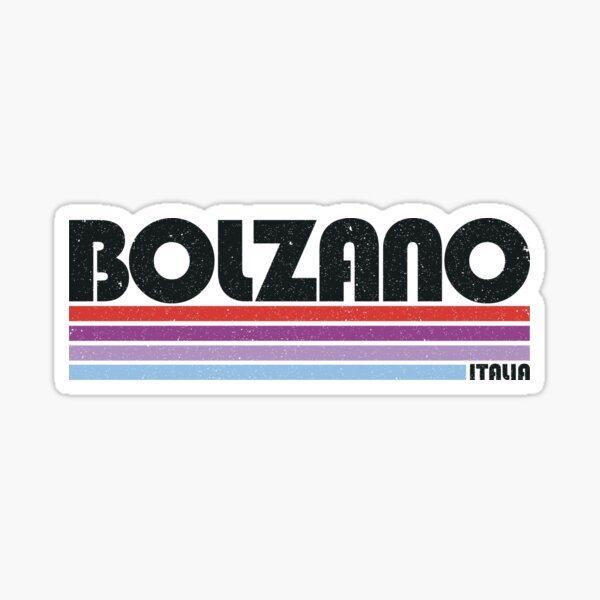 Item preview, Bolzano South Tyrol-Alto Adige Italy | Retro Mountain Paradise designed and sold by KnutKnutKnut.