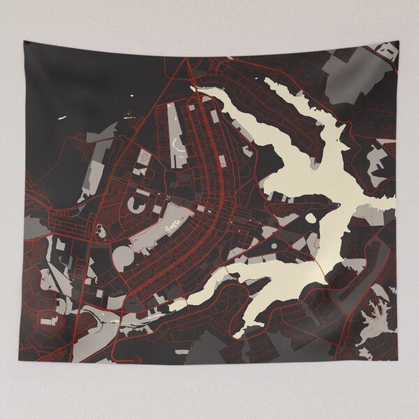 Item preview, Brasilia City Map of Brazil - Vector designed and sold by deMAP.