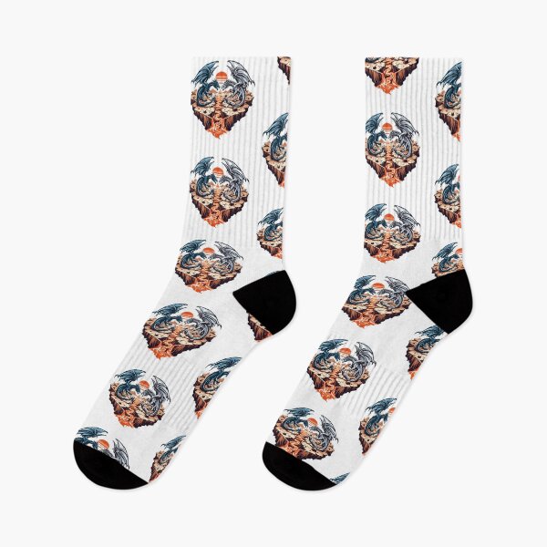 Item preview, Dragons Fighting in the Desert designed and sold by Relampak.
