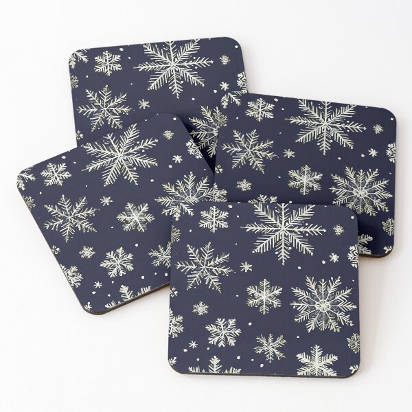 Item preview, Snowflakes against a blue background designed and sold by JiffyGirls.