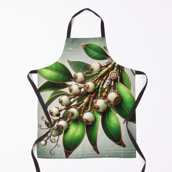 Item preview, Steampunk Mistletoe Leaves and Berries designed and sold by NovosArt.