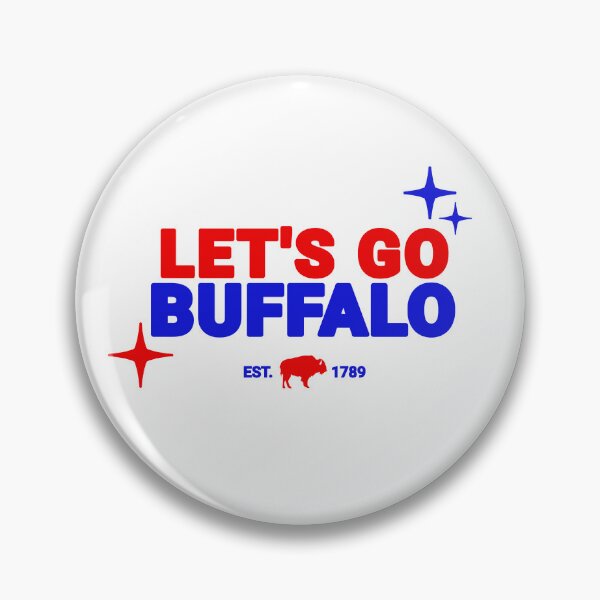 Item preview, Let's Go Buffalo Football Colors designed and sold by lizardisland.