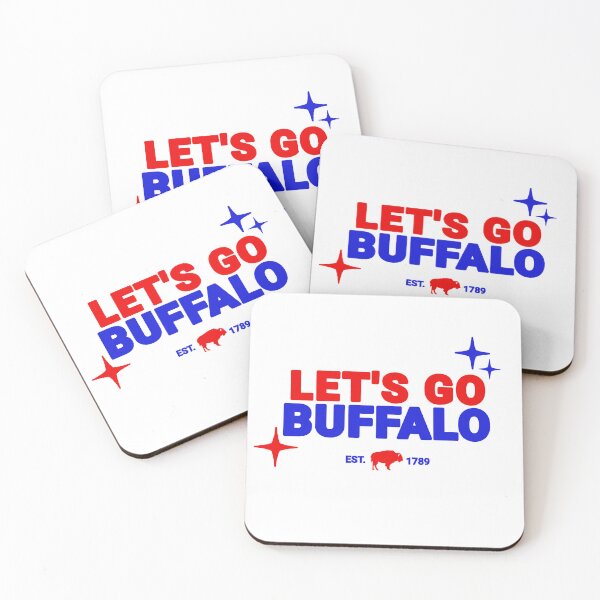 Item preview, Let's Go Buffalo Football Colors designed and sold by lizardisland.