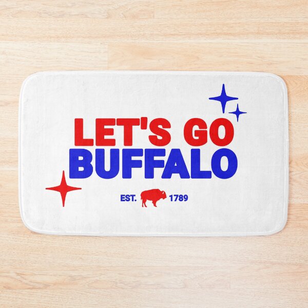 Item preview, Let's Go Buffalo Football Colors designed and sold by lizardisland.