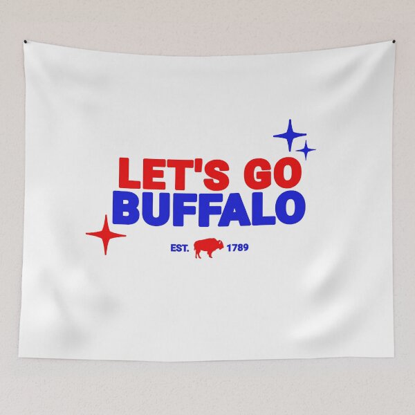 Item preview, Let's Go Buffalo Football Colors designed and sold by lizardisland.