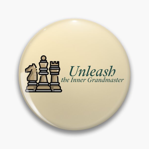 Item preview, Chess Unleash Inner Grandmaster Checkmate Tactics designed and sold by BartusaDesigns.