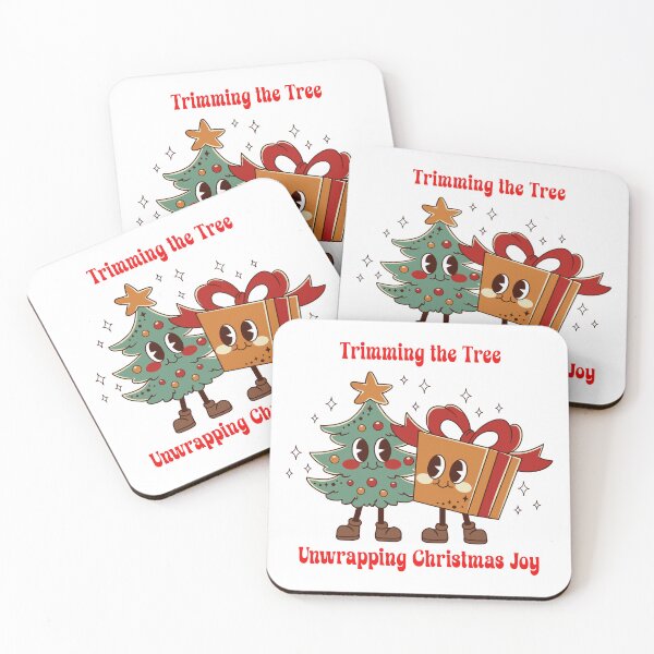 Item preview, Tree Trimming and Wrapping Christmas Joy designed and sold by Bliss Find And Design.