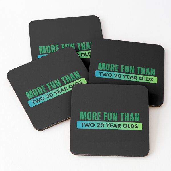 Item preview, More Fun Than Two 20 Year Olds GREAN designed and sold by Foryoubroshirt.