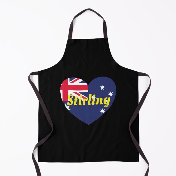 Item preview, Stirling WA Australia Australian Flag Heart - Stirling Lover designed and sold by DPattonPD.