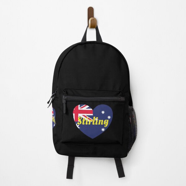 Item preview, Stirling WA Australia Australian Flag Heart - Stirling Lover designed and sold by DPattonPD.