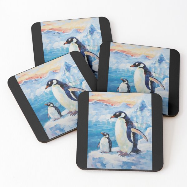 Item preview, Penguin Mother And Child designed and sold by TorpStore.