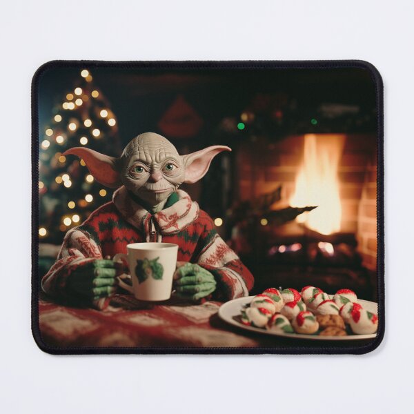 Item preview, Kelso the Alien waiting patiently to give Santa a piece of his mind designed and sold by sethbdoe.