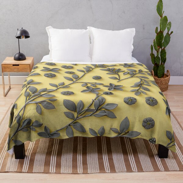 Item preview, Realistic intense 3D wild flowers/17 - expressive botanical pattern. designed and sold by My-fake-places.
