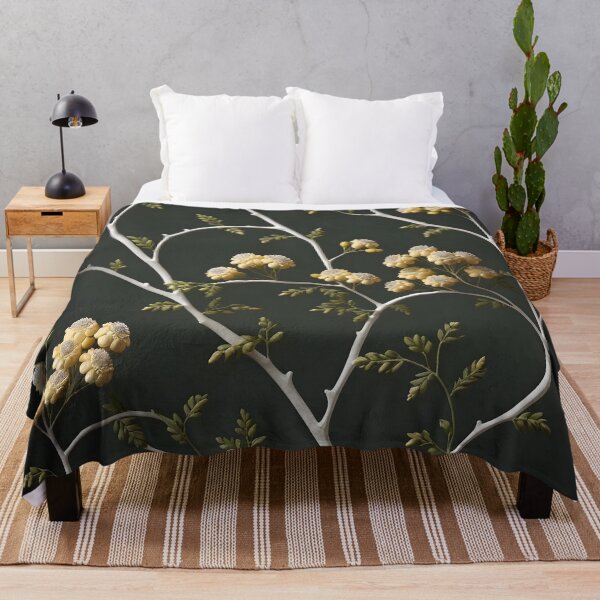 Item preview, Realistic intense 3D wild flowers/18 - expressive botanical pattern. designed and sold by My-fake-places.