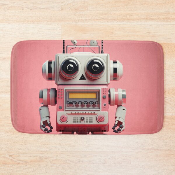 Artikelvorschau, Roboter im Stil der 1960er Jahre, hergestellt aus Hi-Fi aus den 1980er Jahren entworfen und verkauft von djhypnotixx.