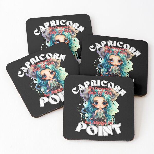 Item preview, Capricorn: Not Everyone's Cup Of Tea, But Always On Point designed and sold by ZodiacWonders.