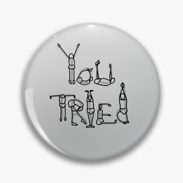 Item preview, 'You Tried' Stick Figure Alphabet designed and sold by roselikething.