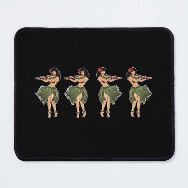 Item preview, Four Hula Girls Dancing the Hula BLK designed and sold by Frank Schuster.