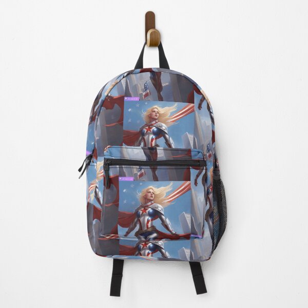 Item preview, ACT1V3R53, LADY-FLAGSTAR THE HYPER HEROACTIVE ABILITOR-PROGRAM-RESULTEE OF THE U.S. GOVERNMENT AND DEFENSIVE PROTECTOR OF THE MAJOR AND MINOR CITIES OF THE UNITED STATES. designed and sold by DocInfinitude.