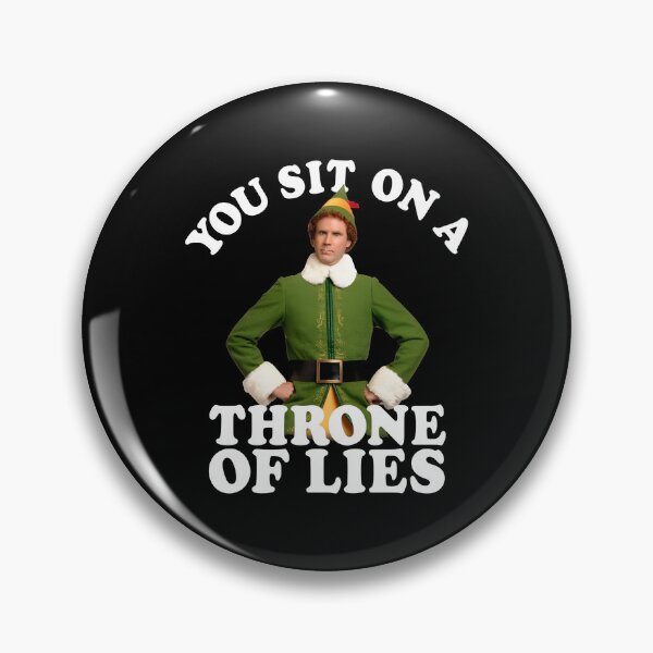 Item preview, Elf You Sit On A Throne Of Lies designed and sold by Afrtra.