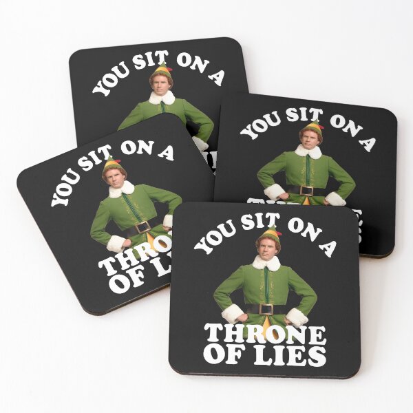 Item preview, Elf You Sit On A Throne Of Lies designed and sold by Afrtra.