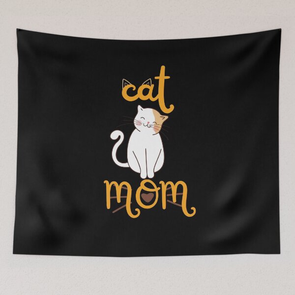 Item preview, Cat letter. Beard cat letter. Cat mom. Kind meow designed and sold by Miya-ArtShop.
